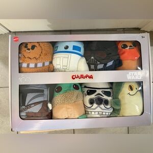Star Wars Cuddly Plush Set - 8 characters